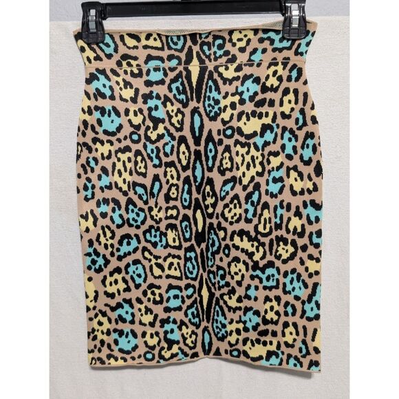 BCBGMaxAzria Colorful Stretch Boho Pencil Skirts Women's Size Small Bundle of 2 - Picture 9 of 16